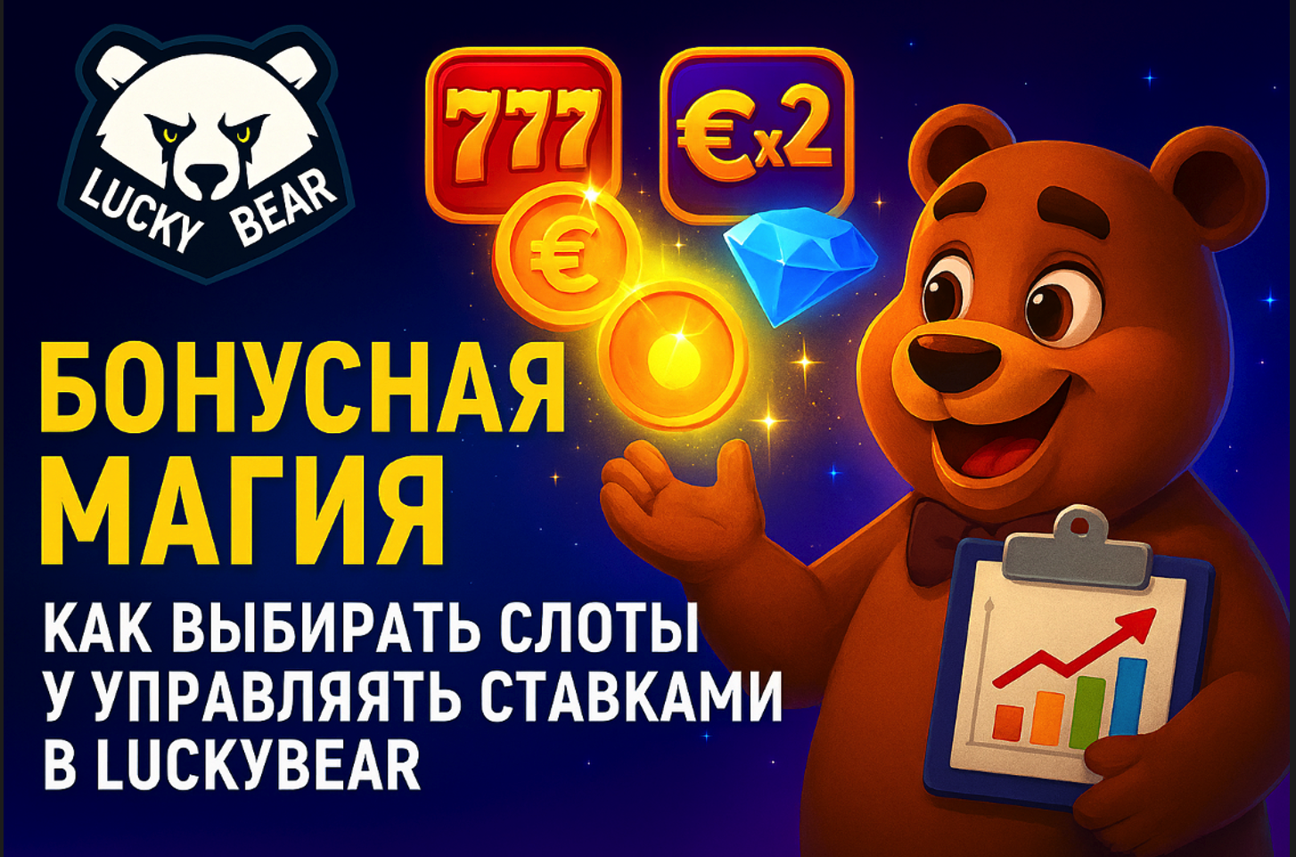  Бонусная магия: как акции LuckyBear увеличивают ваши выигрыши