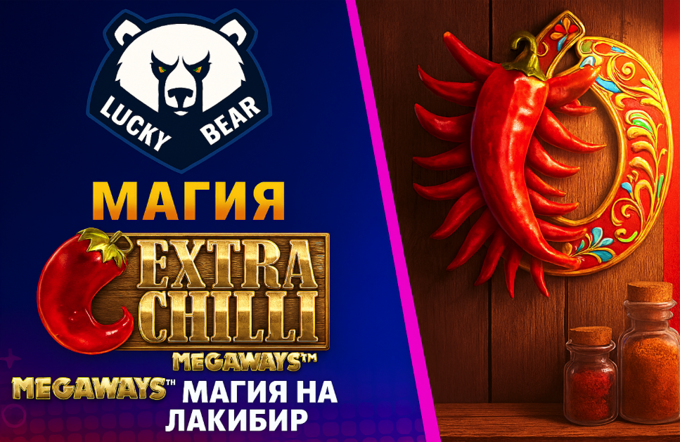 LuckyBear: Магия Extra Chilli Megaways